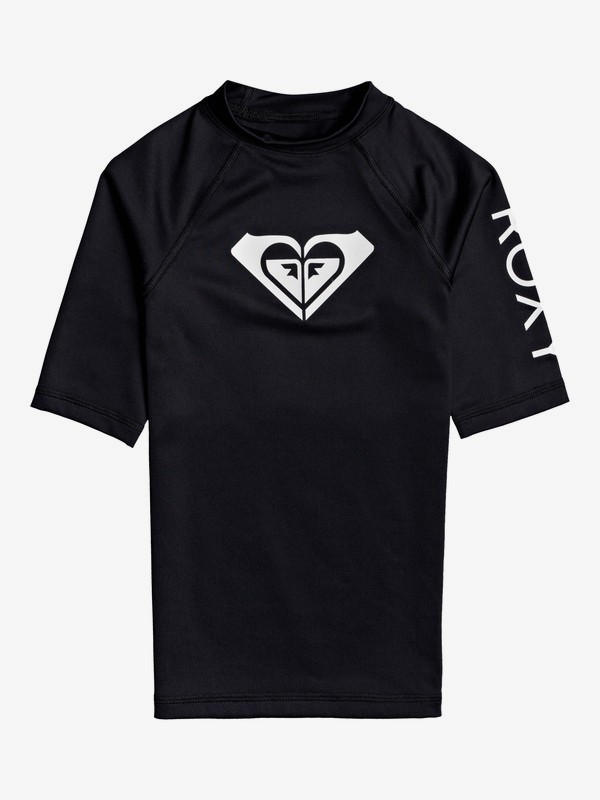 Girl's 7-16 Whole Hearted Short Sleeve Rashguard