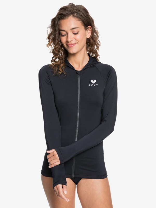 Roxy Essentials Hooded UPF 50 Long Sleeve Rashguard