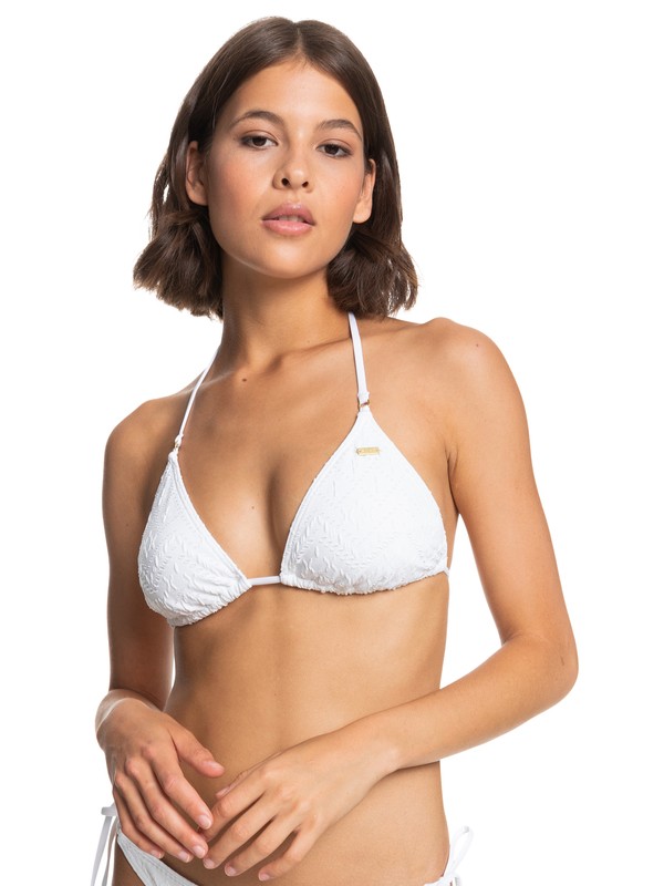 Quiet Beauty Triangle Bikini Top