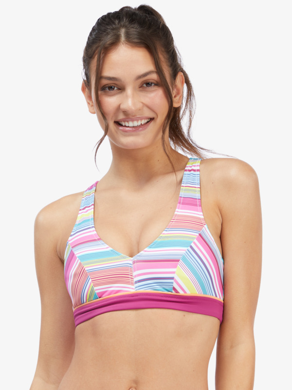 Roxy Active Halter Bikini Top