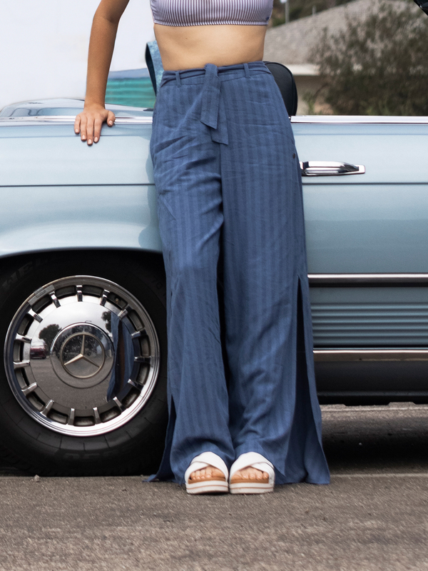 Sunkissed Wide Leg Beach Pants - Click Image to Close