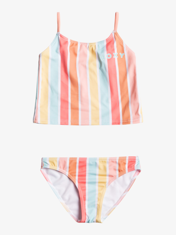 Girl's 2-7 Lala Stripes Tankini Bikini Set