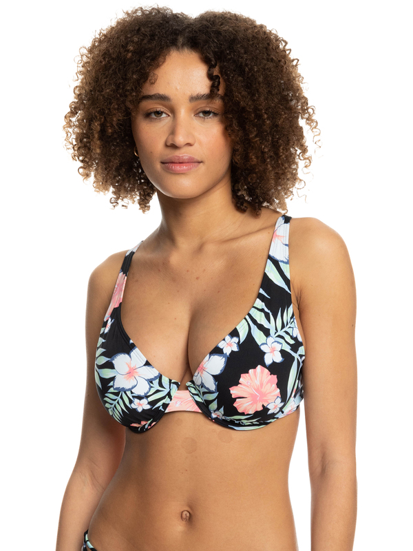 Printed Beach Classics D-Cup Bikini Top