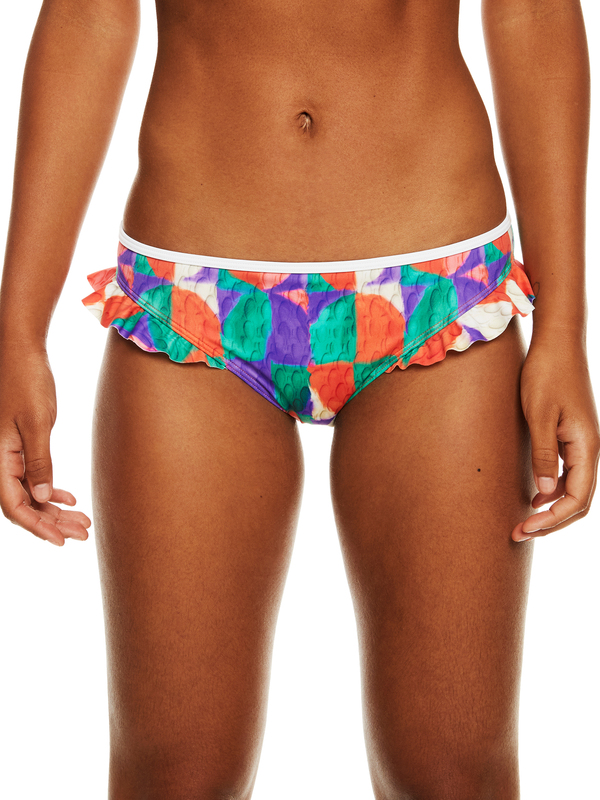 Stella Jean x Roxy Mid-Waist Bikini Bottoms - Click Image to Close