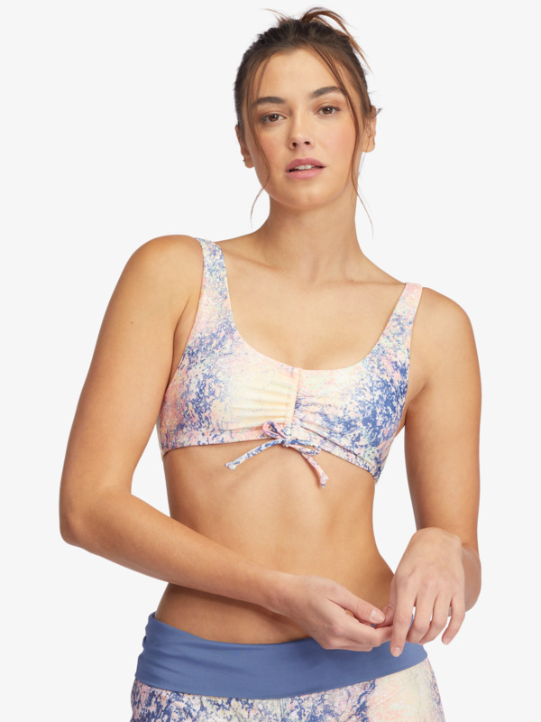 Roxy Active Athletic Bralette Bikini Top