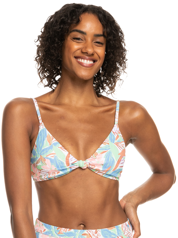 Roxy Love Rib The Surf Knot Triangle Bikini Top