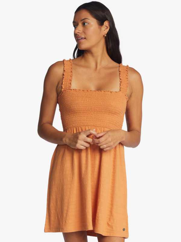 Hanging 10 Knit Off-The-Shoulder Dress