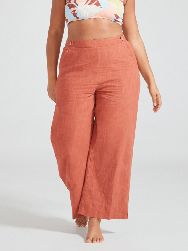 New Chance High-Waisted Pull-On Pants