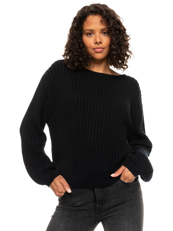 Siren Dream Ribbed Long Sleeve Sweater - Click Image to Close