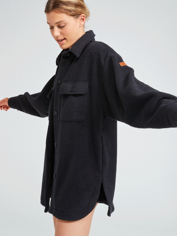 Over And Out 2 Oversized Shacket - Click Image to Close