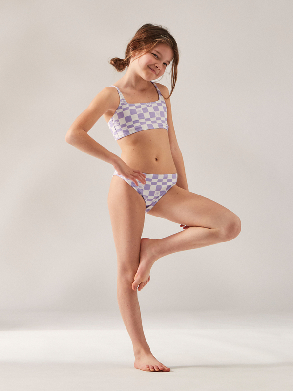 Girl's 7-16 Magical Waves Crop Two Piece Bikini Set - Click Image to Close