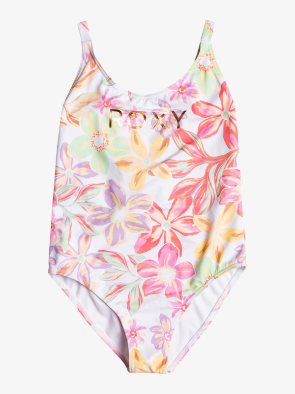 Girl's 7-16 Tropical Time One-Piece Swimsuit