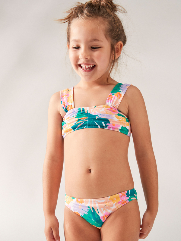 Girl's 2-7 Paradisiac Island Bralette Two Piece Bikini Set