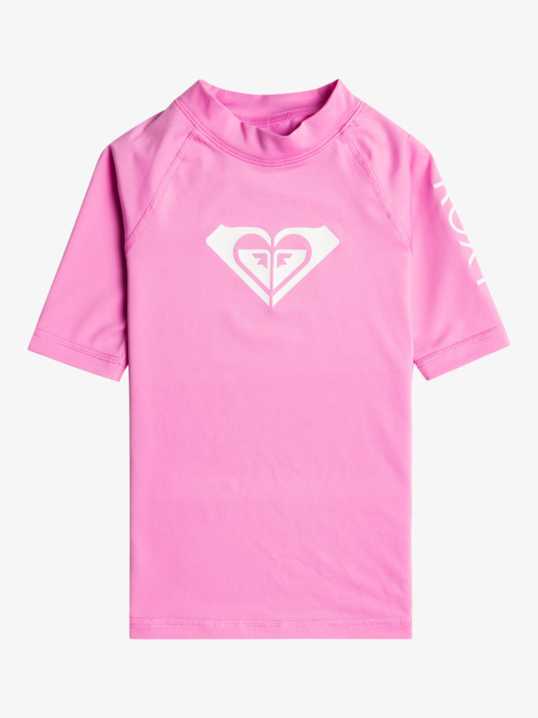 Girl's 2-7 Whole Hearted UPF 50 Short Sleeve Rashguard