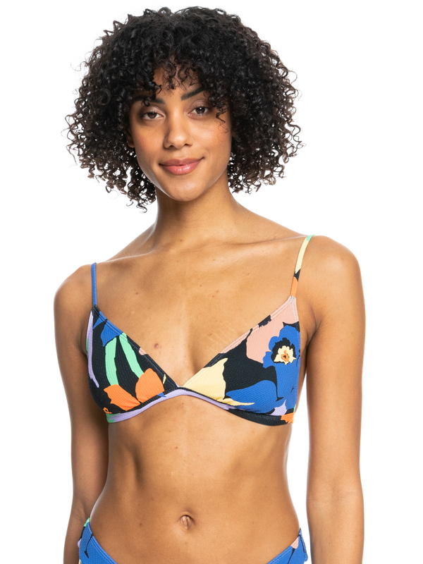 Color Jam Triangle Bikini Top
