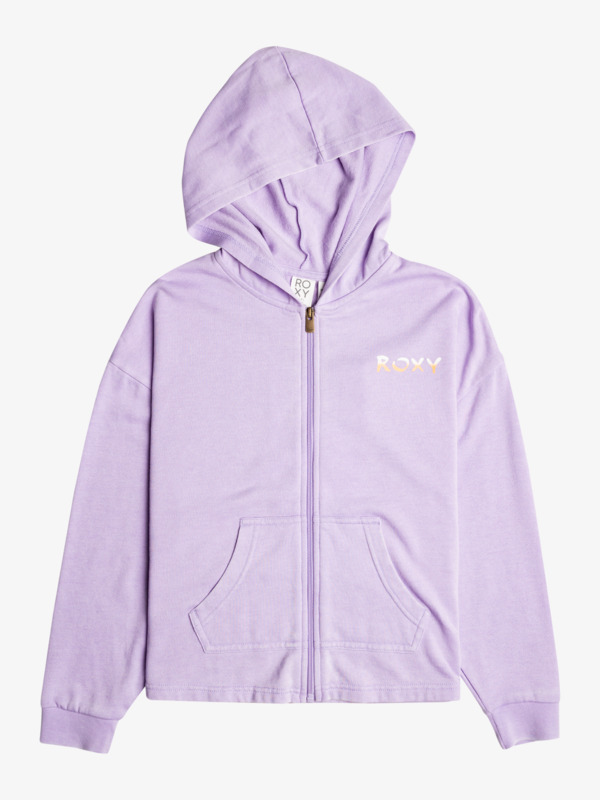 Girl's 4-16 Early In The Morning Oversized Zip-Up Hoodie