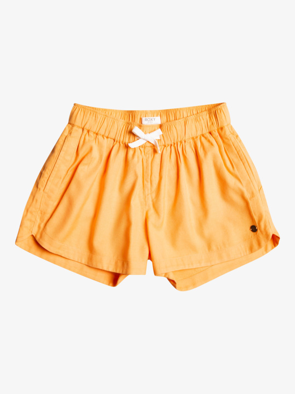 Girl's 4-16 Una Mattina Elasticized Shorts