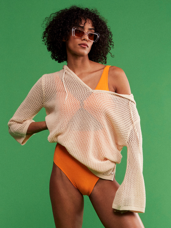 After Beach Break Poncho Hoodie - Click Image to Close