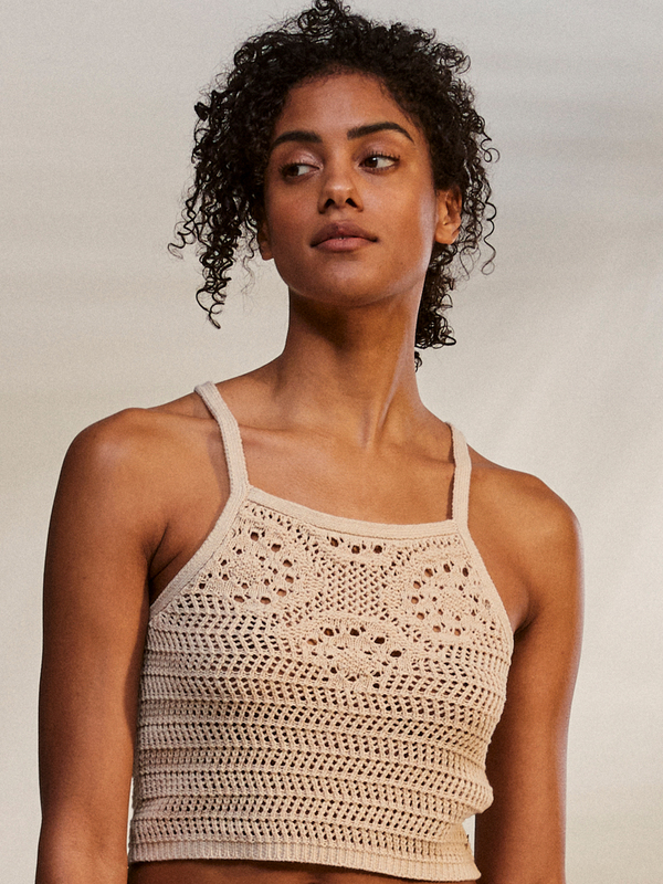 Malibu Crush Knitted Halter Top