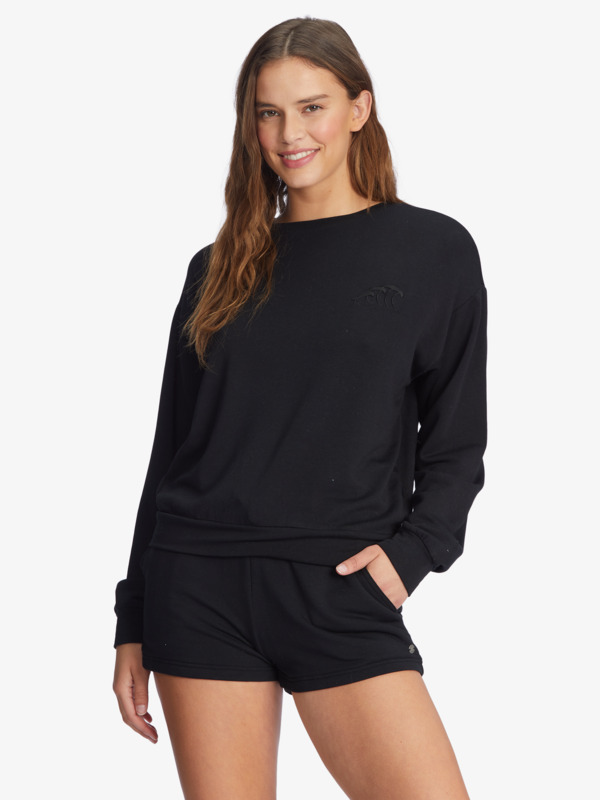 Surfing By Moonlight Long Sleeve Lounge Top