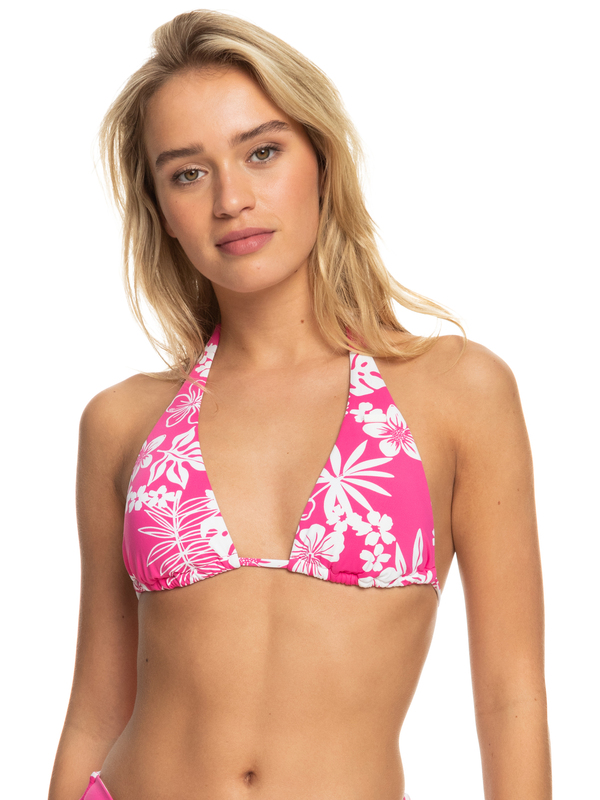 Printed Beach Classics Elongated Bikini Top