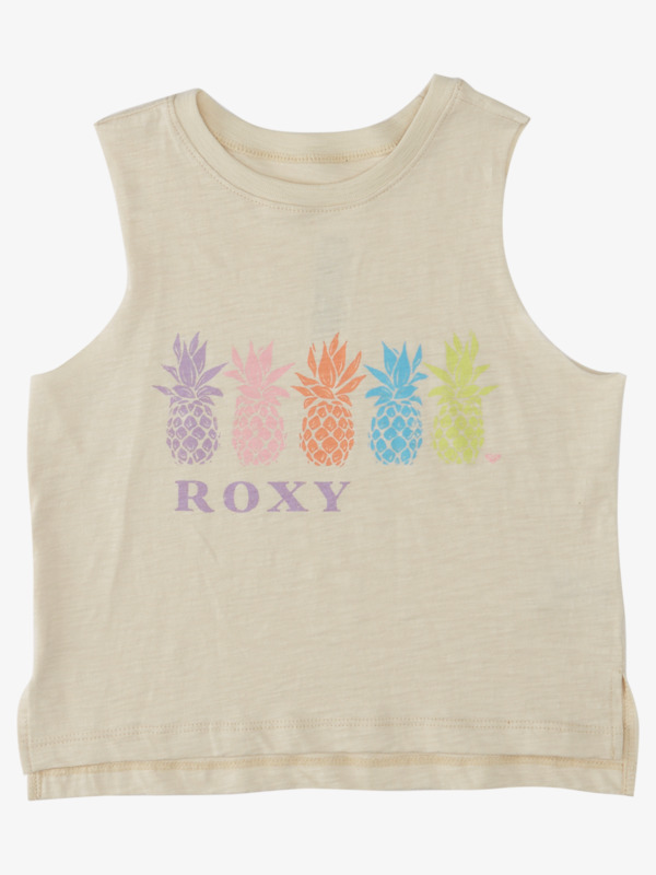 Girl's 4-16 Pineapples Sleeveless T-Shirt