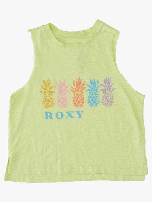 Girl's 4-16 Pineapples Sleeveless T-Shirt